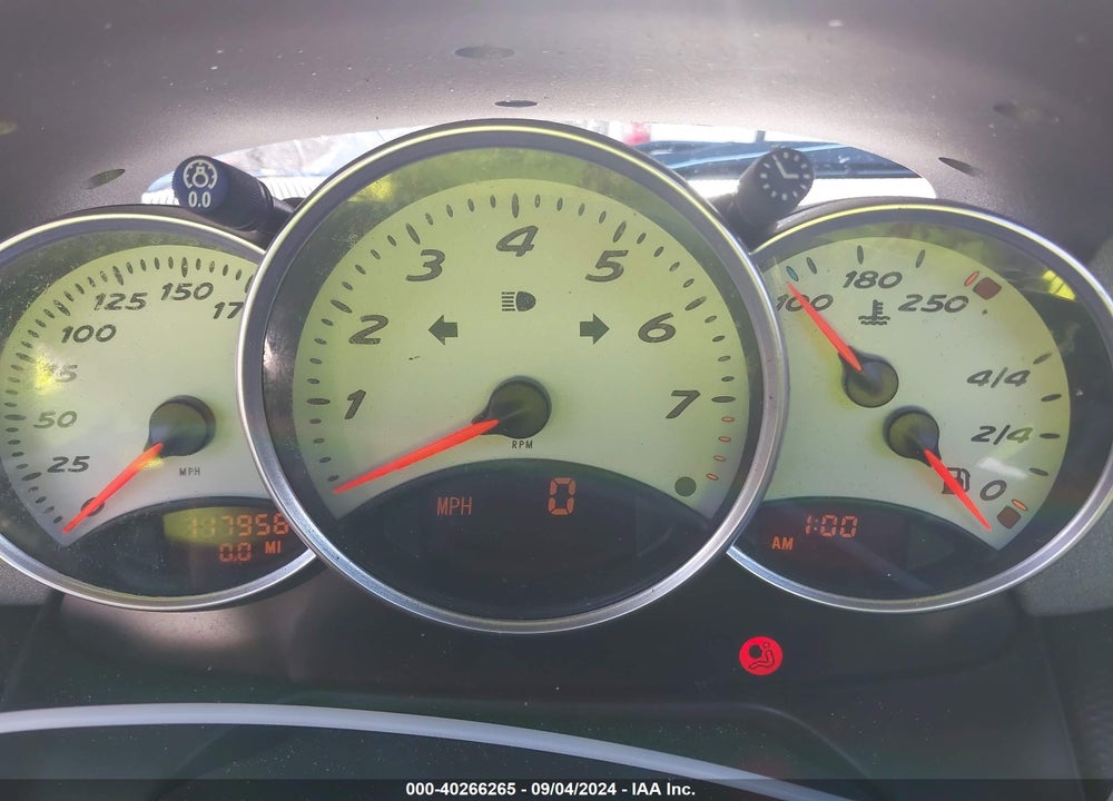 2000 PORSCHE BOXSTER S VIN: WP0CB2986YU663198