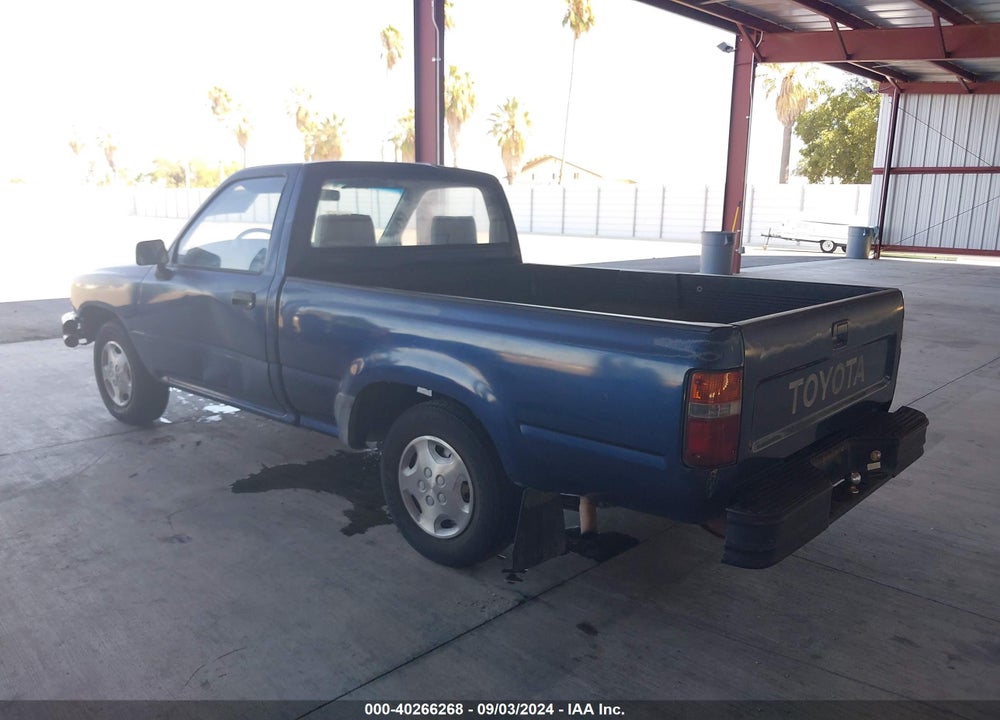 1992 TOYOTA PICKUP 1/2 TON SHORT WHLBASE STB VIN: 4TARN81A5NZ026834