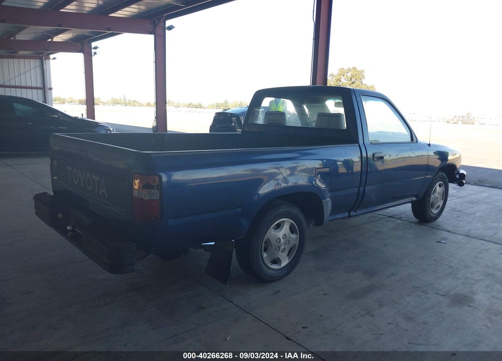 1992 TOYOTA PICKUP 1/2 TON SHORT WHLBASE STB VIN: 4TARN81A5NZ026834