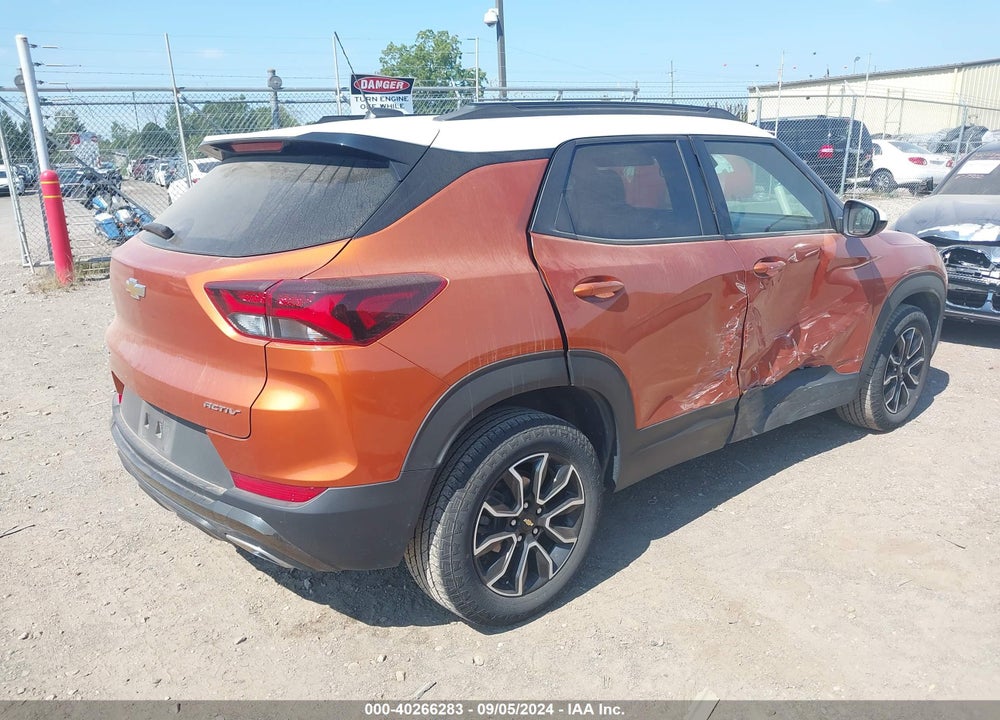 2022 CHEVROLET TRAILBLAZER FWD ACTIV VIN: KL79MVSL4NB071940