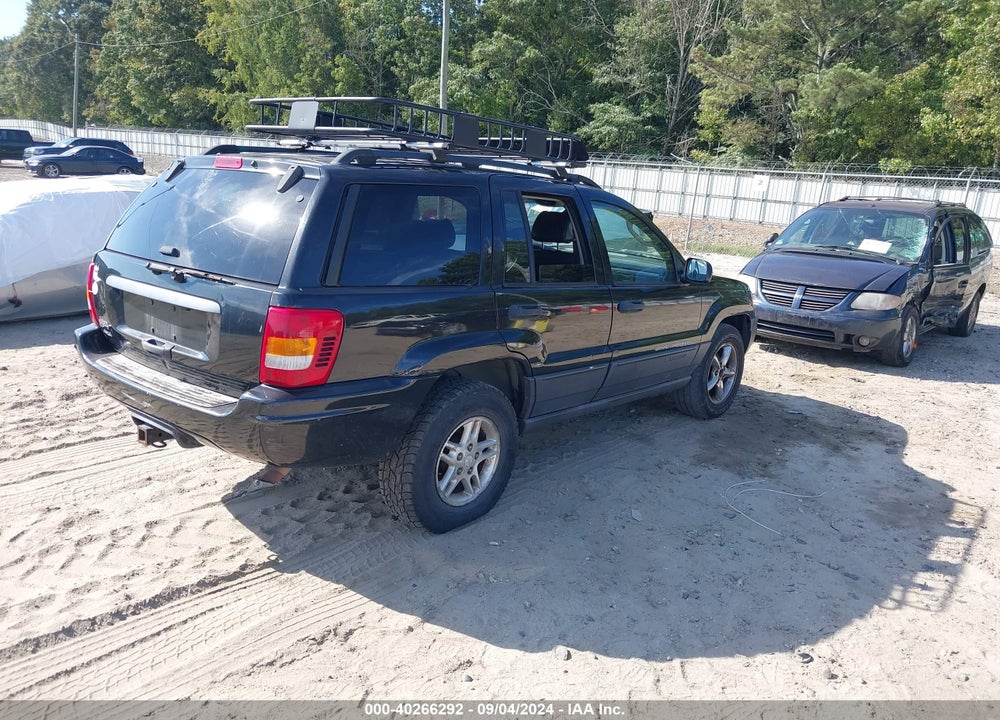 2004 JEEP GRAND CHEROKEE VIN: 1J4GW48S34C336170