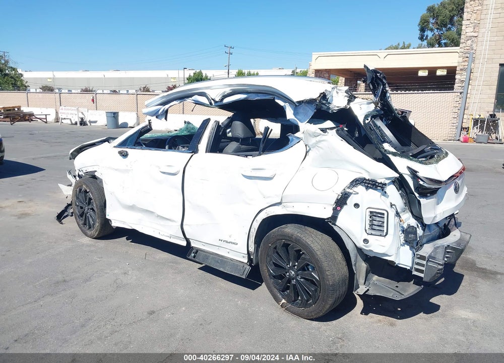 2022 LEXUS UX 250H VIN: JTHX9JBH2N2055914