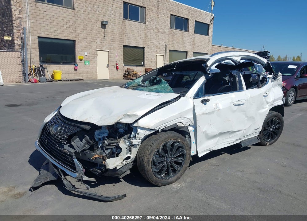 2022 LEXUS UX 250H VIN: JTHX9JBH2N2055914