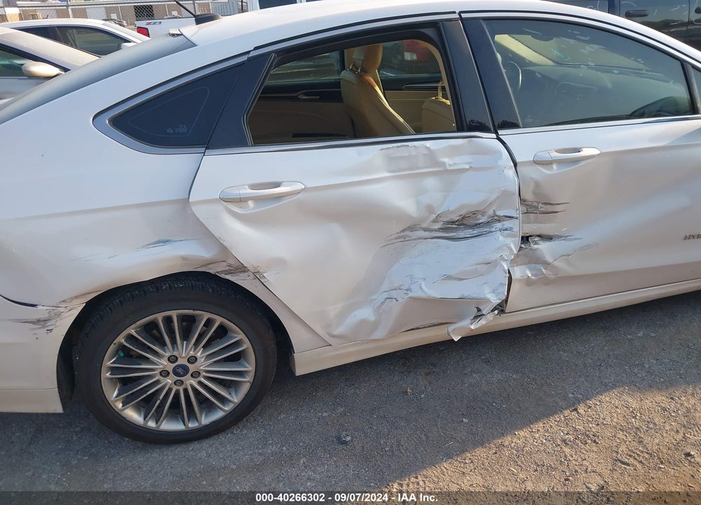 2013 FORD FUSION HYBRID SE VIN: 3FA6P0LU8DR303477