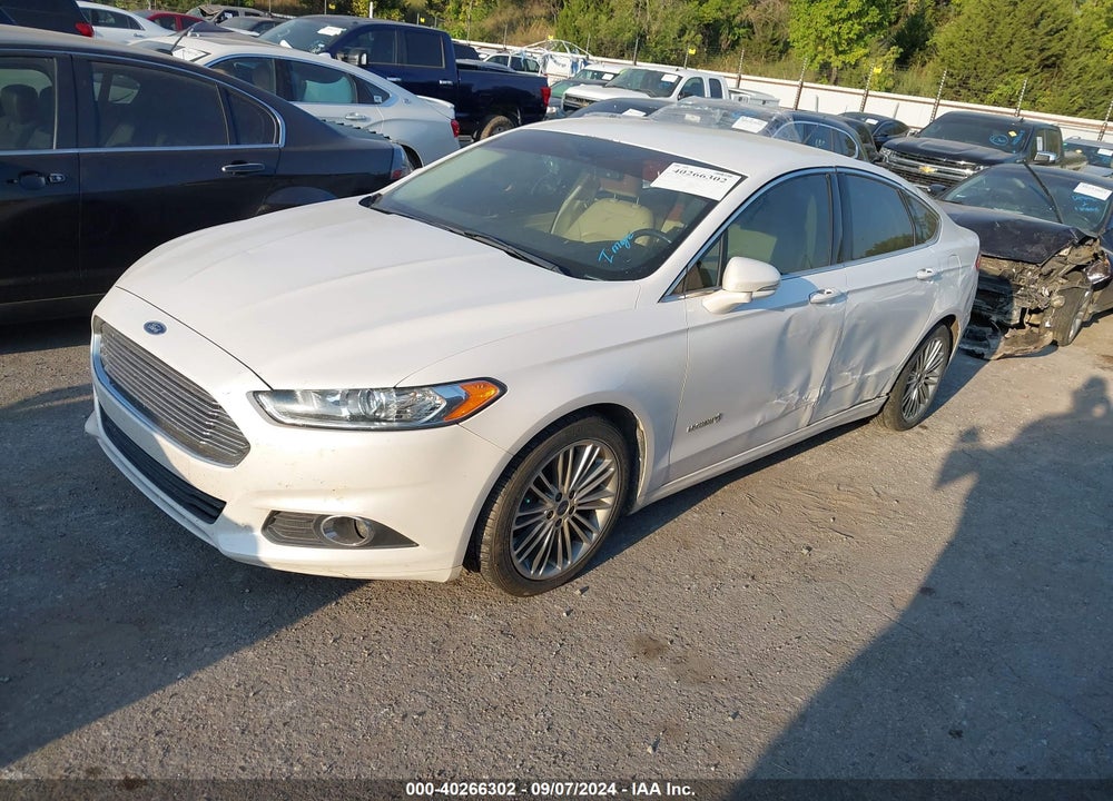 2013 FORD FUSION HYBRID SE VIN: 3FA6P0LU8DR303477