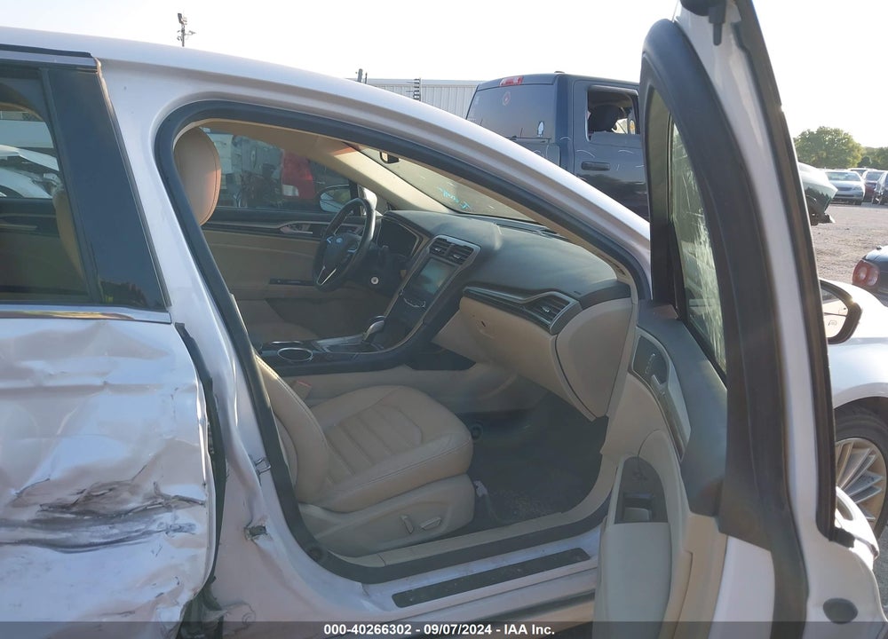 2013 FORD FUSION HYBRID SE VIN: 3FA6P0LU8DR303477