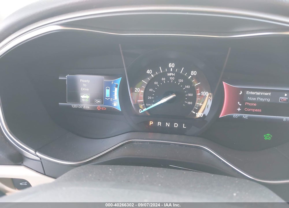 2013 FORD FUSION HYBRID SE VIN: 3FA6P0LU8DR303477