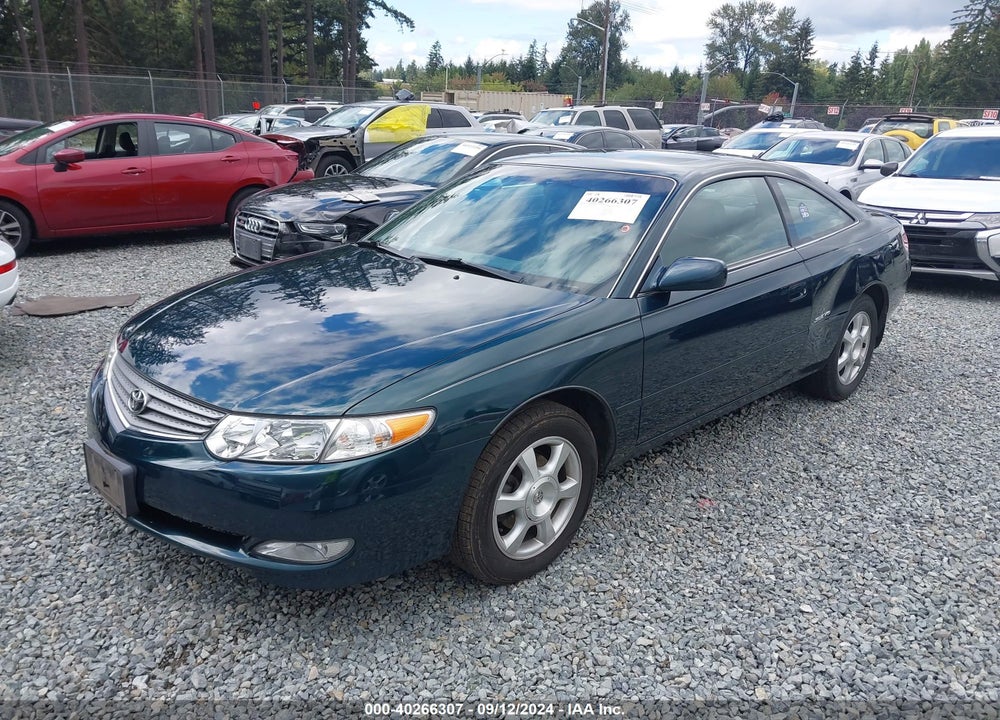 2002 TOYOTA CAMRY SOLARA SLE V6 VIN: 2T1CF28P42C571329