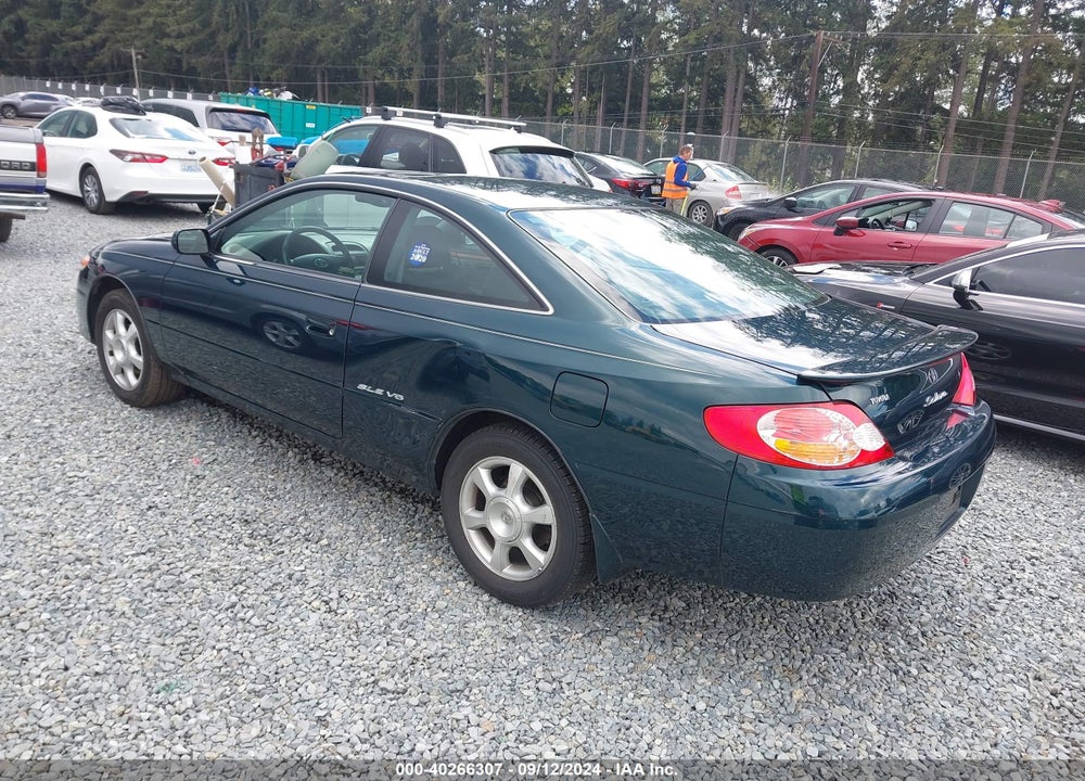 2002 TOYOTA CAMRY SOLARA SLE V6 VIN: 2T1CF28P42C571329