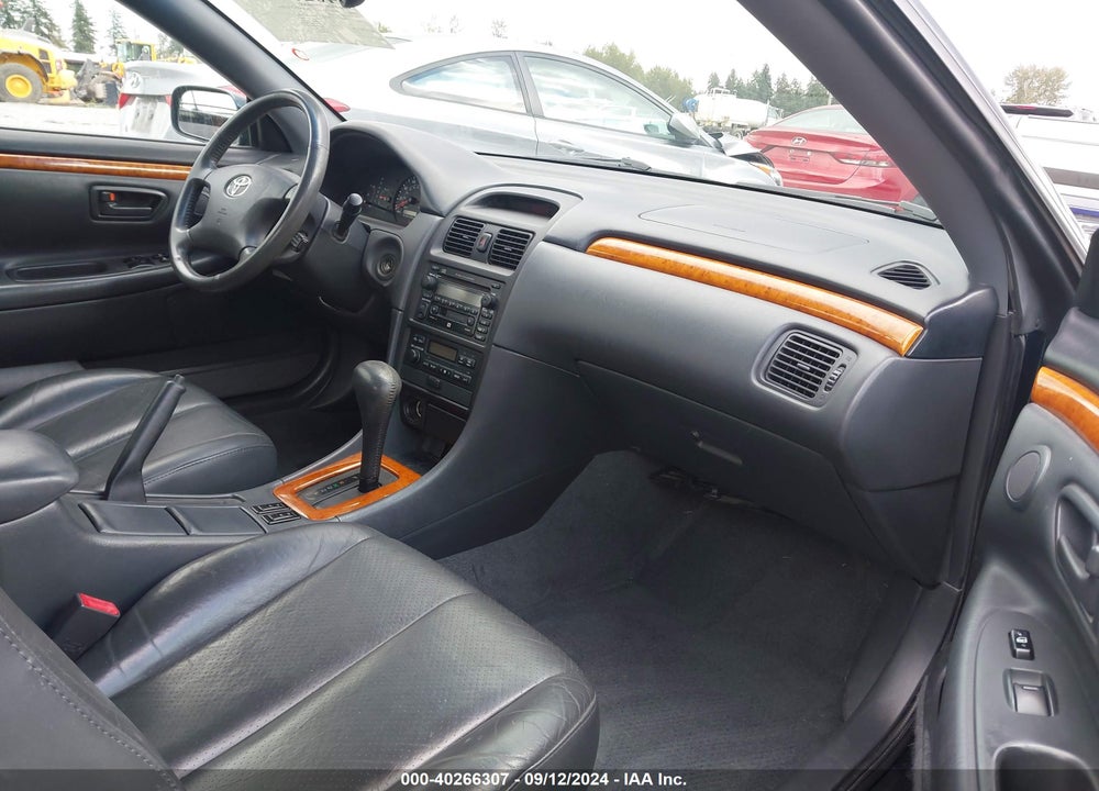 2002 TOYOTA CAMRY SOLARA SLE V6 VIN: 2T1CF28P42C571329