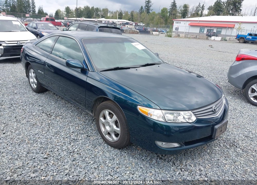 2002 TOYOTA CAMRY SOLARA SLE V6 VIN: 2T1CF28P42C571329