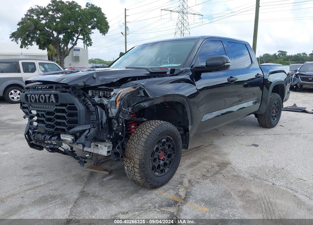 2022 TOYOTA TUNDRA HYBRID TRD PRO VIN: 5TFPC5DB8NX010319