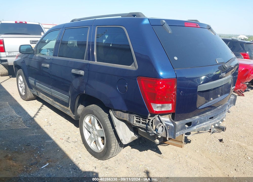 2005 JEEP GRAND CHEROKEE LAREDO VIN: 1J4HS48NX5C558118