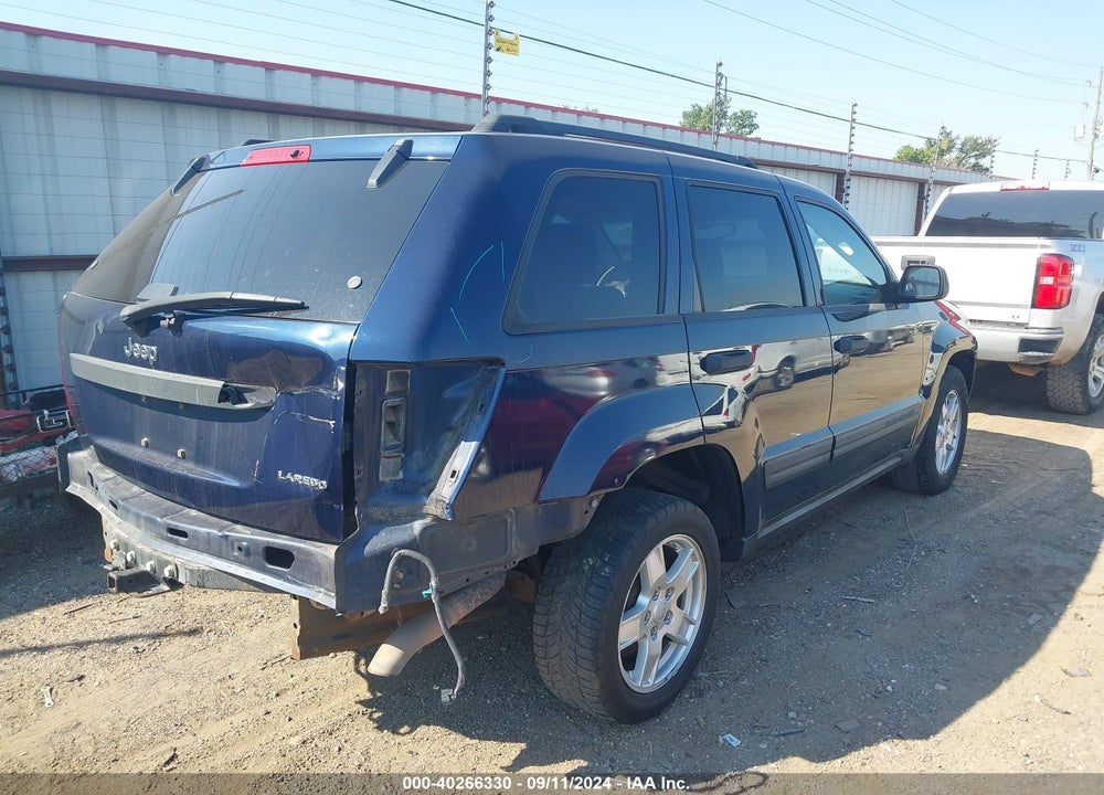 2005 JEEP GRAND CHEROKEE LAREDO VIN: 1J4HS48NX5C558118