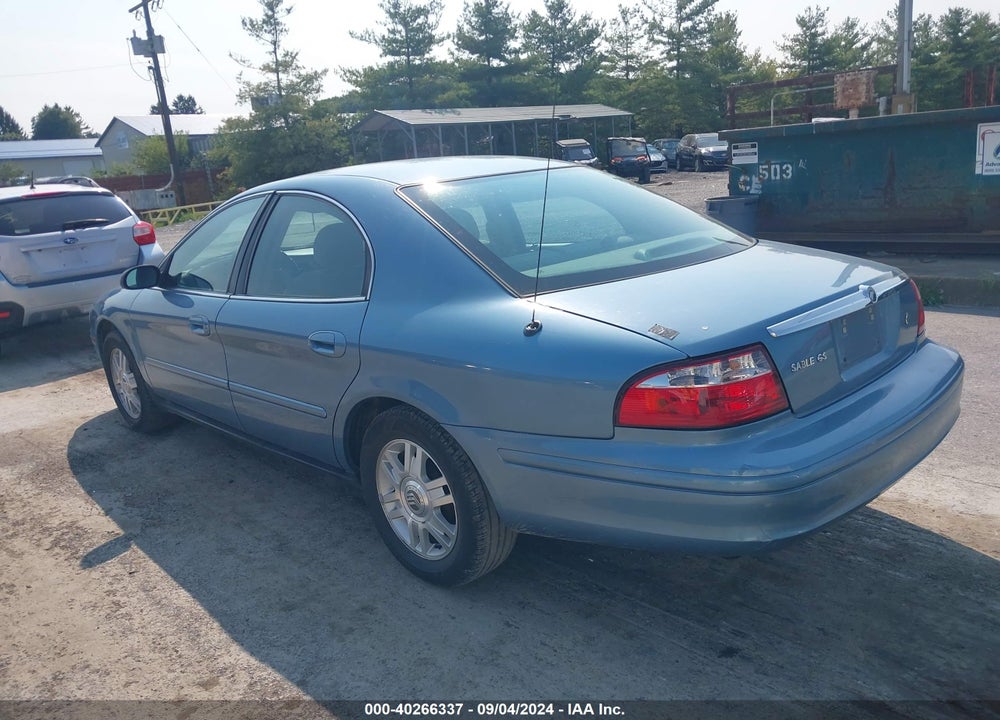 2005 MERCURY SABLE GS VIN: 1MEFM50265A619747