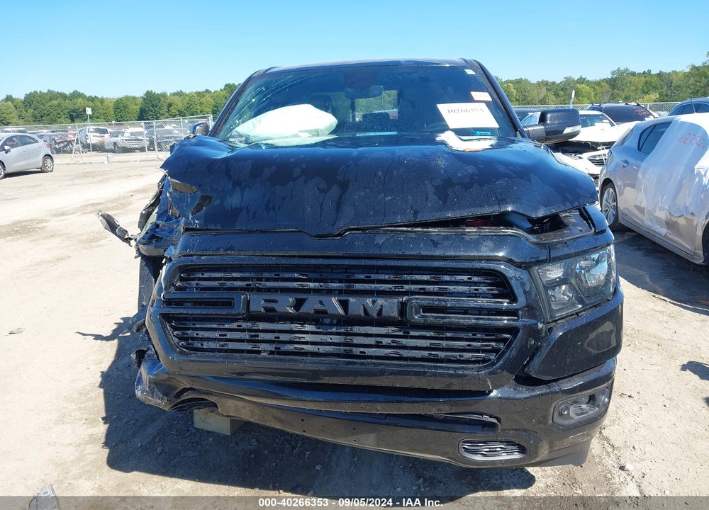 2021 RAM 1500 BIG HORN QUAD CAB 4X4 6'4 BOX VIN: 1C6RRFBG8MN737540