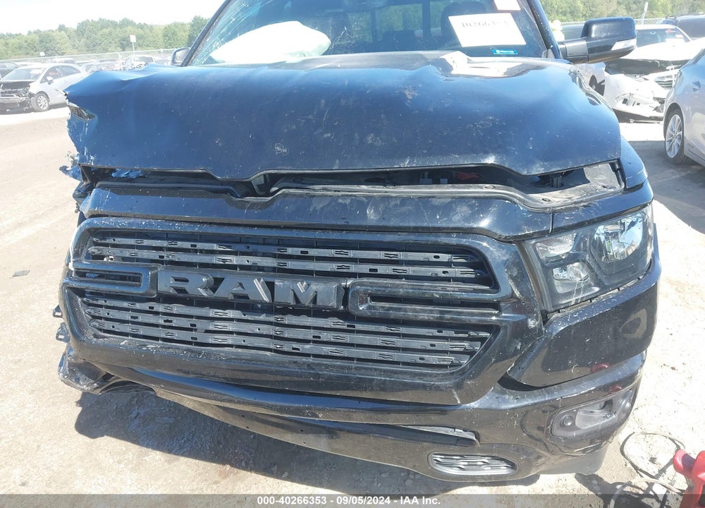 2021 RAM 1500 BIG HORN QUAD CAB 4X4 6'4 BOX VIN: 1C6RRFBG8MN737540