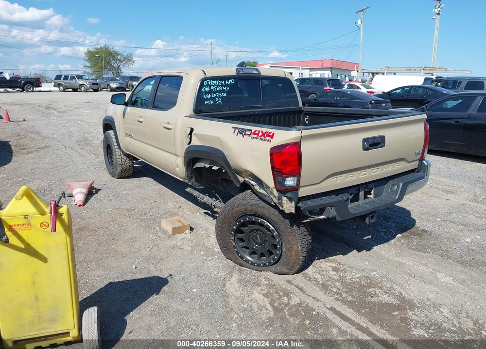 2019 TOYOTA TACOMA TRD OFF ROAD VIN: 3TMCZ5AN5KM202326
