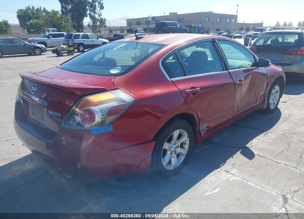 2008 NISSAN ALTIMA HYBRID VIN: 1N4CL21E58C200057