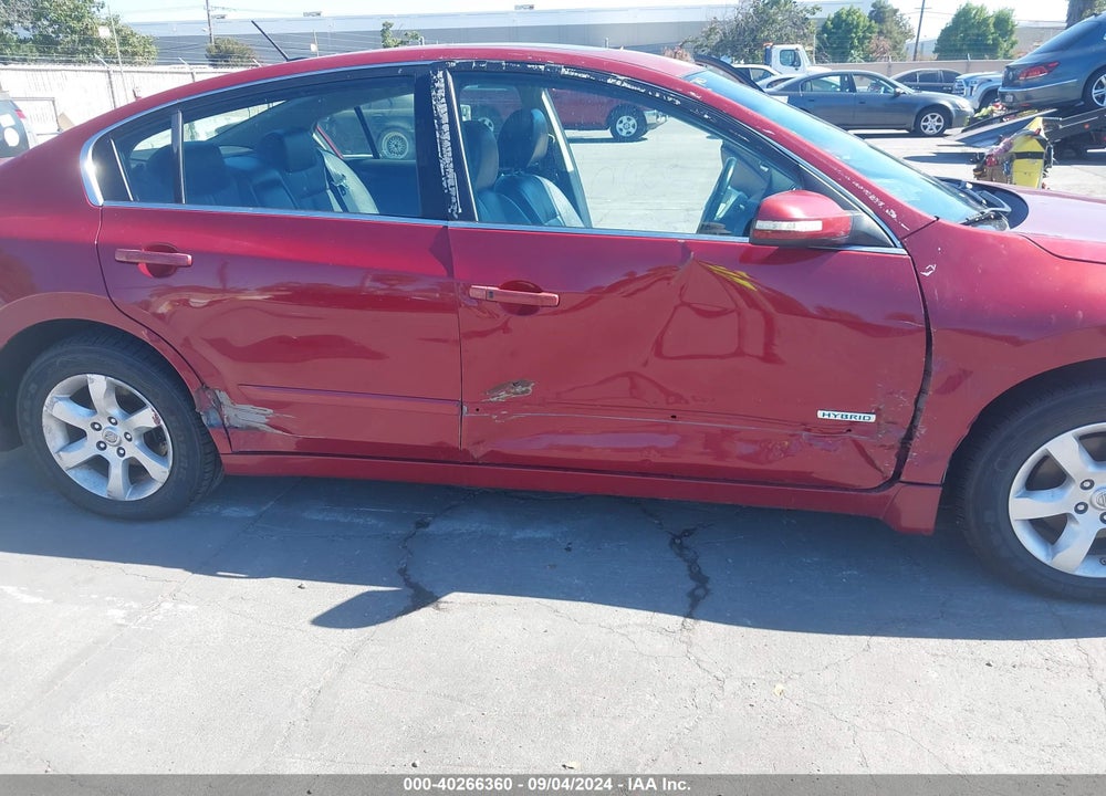 2008 NISSAN ALTIMA HYBRID VIN: 1N4CL21E58C200057