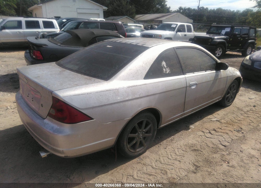 2003 HONDA CIVIC EX VIN: 1HGEM21073L001395