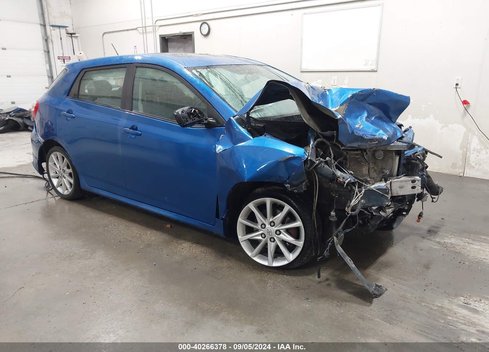 2009 TOYOTA MATRIX S VIN: 2T1LE40E49C003584