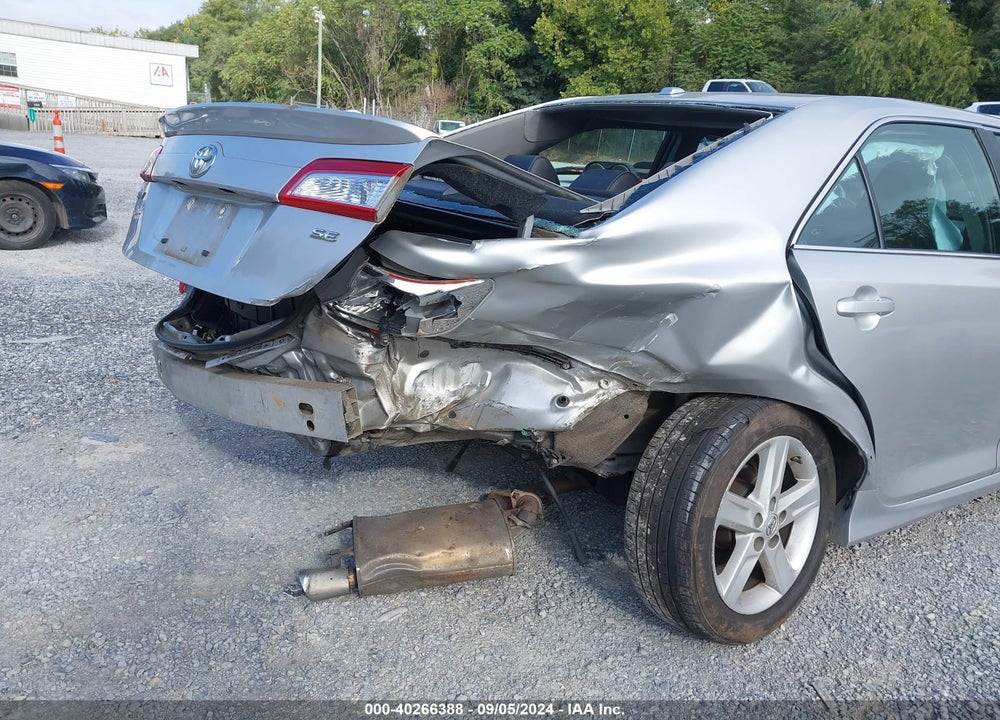 2012 TOYOTA CAMRY SE VIN: 4T1BF1FK8CU107666