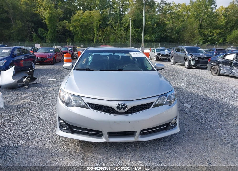 2012 TOYOTA CAMRY SE VIN: 4T1BF1FK8CU107666