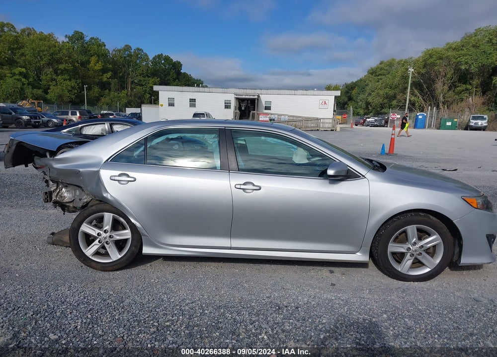 2012 TOYOTA CAMRY SE VIN: 4T1BF1FK8CU107666