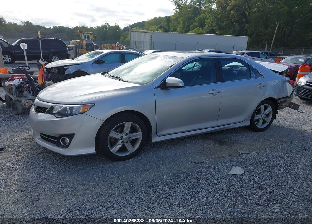 2012 TOYOTA CAMRY SE VIN: 4T1BF1FK8CU107666