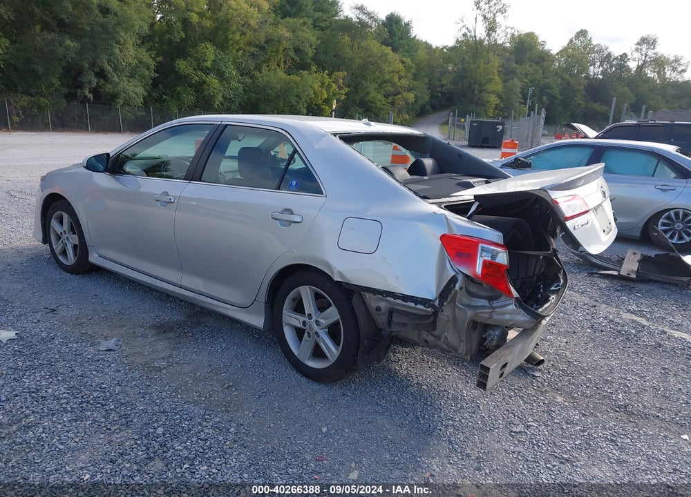 2012 TOYOTA CAMRY SE VIN: 4T1BF1FK8CU107666