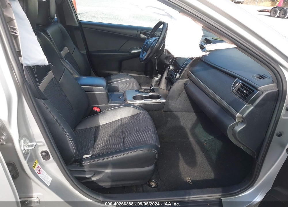 2012 TOYOTA CAMRY SE VIN: 4T1BF1FK8CU107666