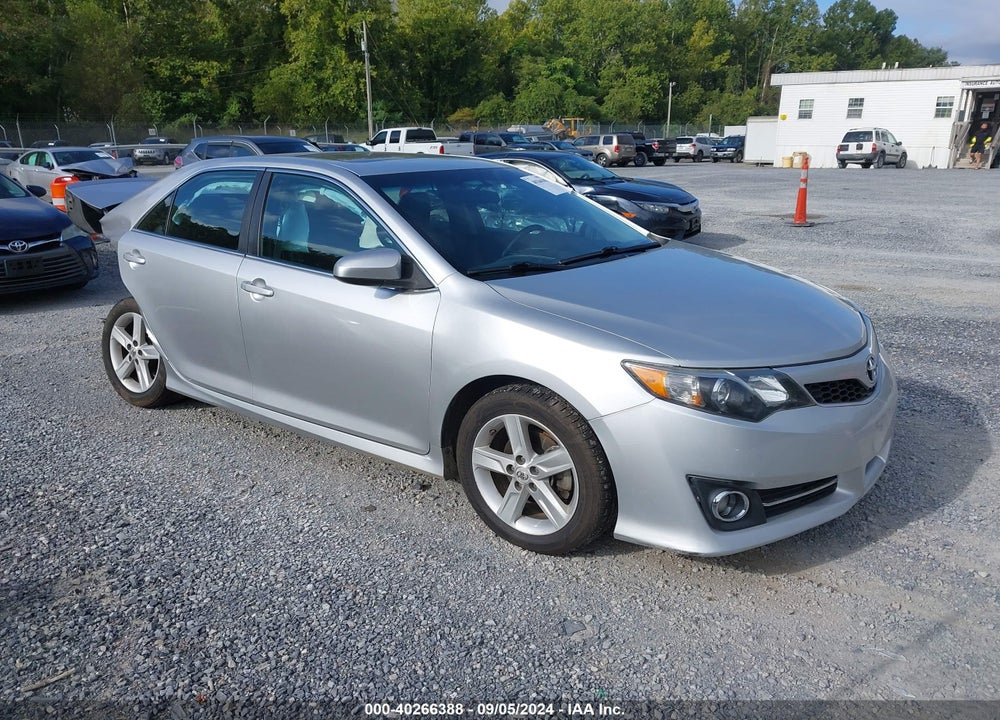 2012 TOYOTA CAMRY SE VIN: 4T1BF1FK8CU107666
