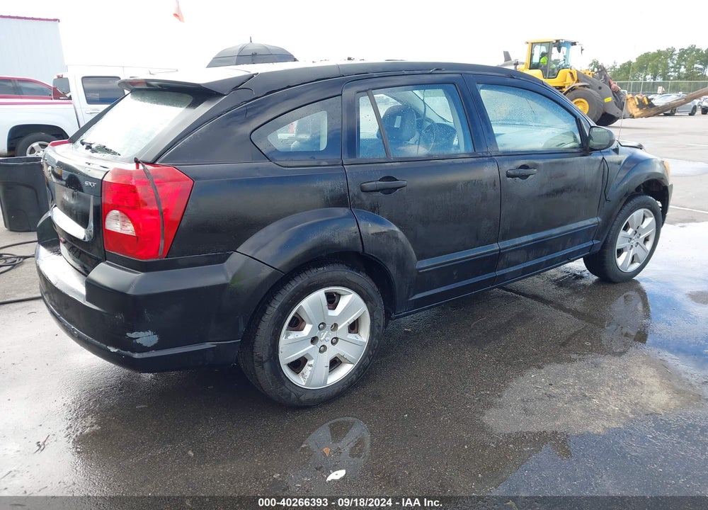 2007 DODGE CALIBER SXT VIN: 1B3HB48B17D349134