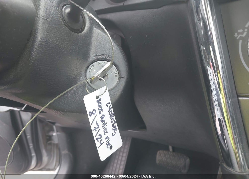 2005 PONTIAC VIBE VIN: 5Y2SL63825Z445461