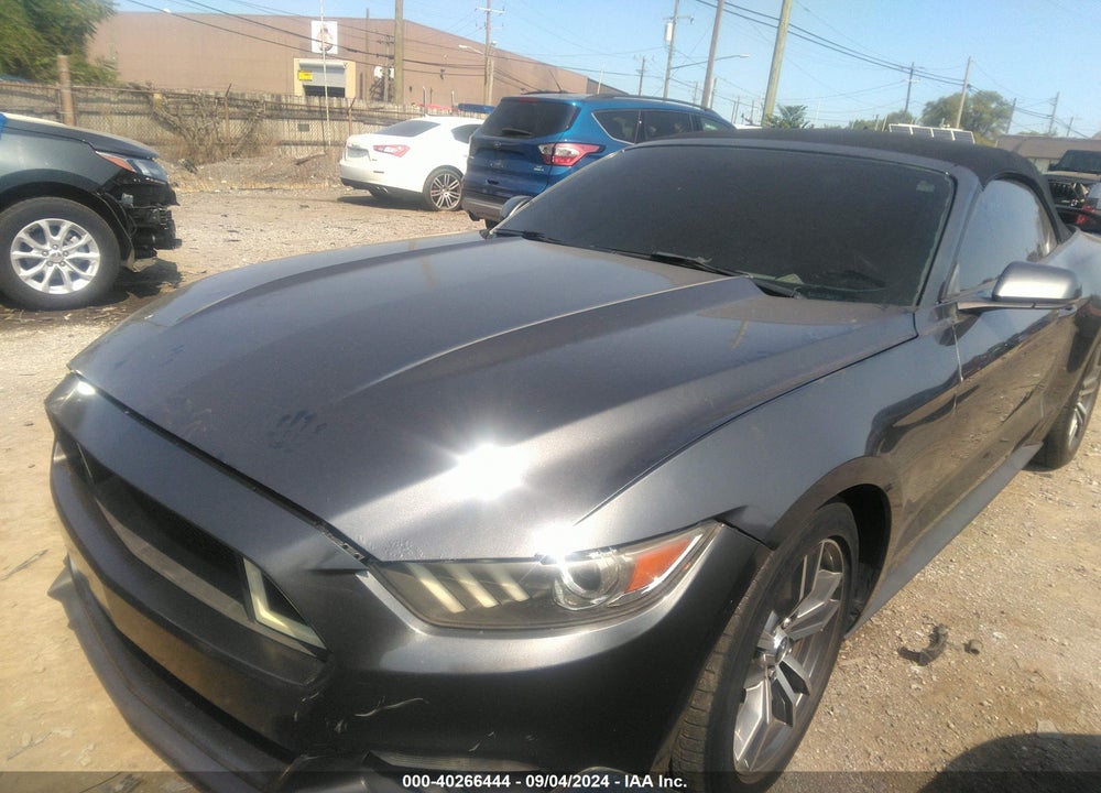 2016 FORD MUSTANG ECOBOOST PREMIUM VIN: 1FATP8UH8G5291518