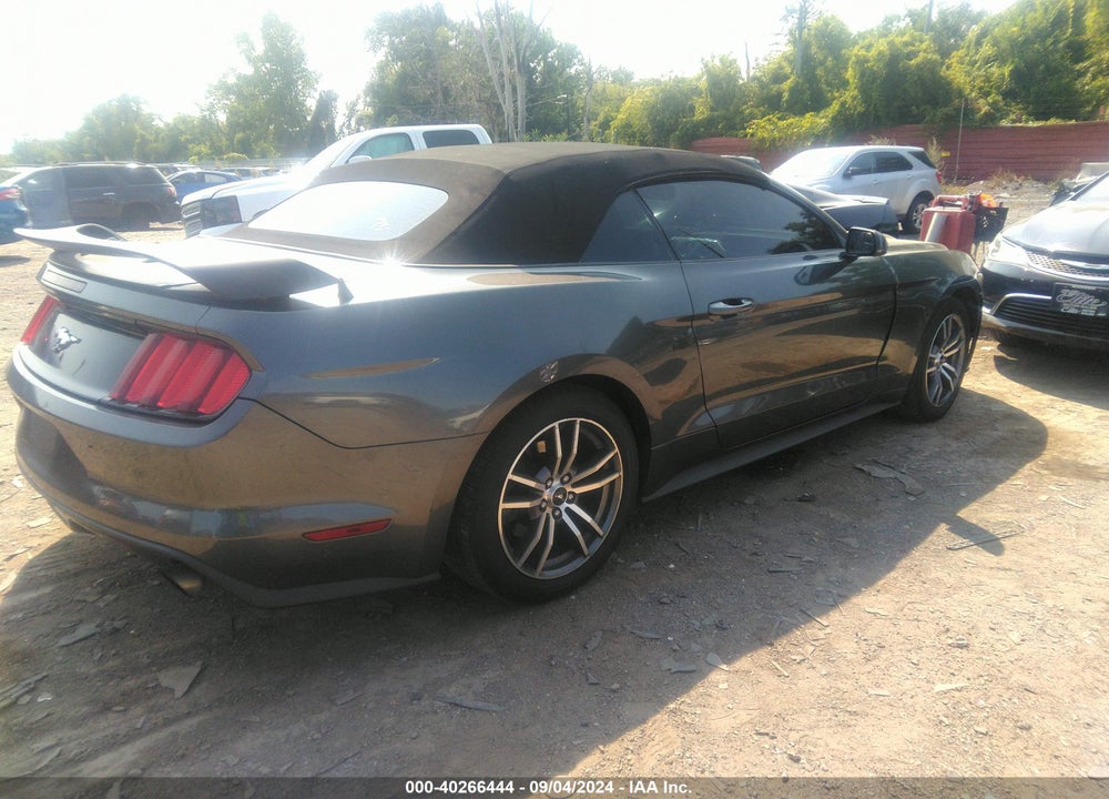 2016 FORD MUSTANG ECOBOOST PREMIUM VIN: 1FATP8UH8G5291518