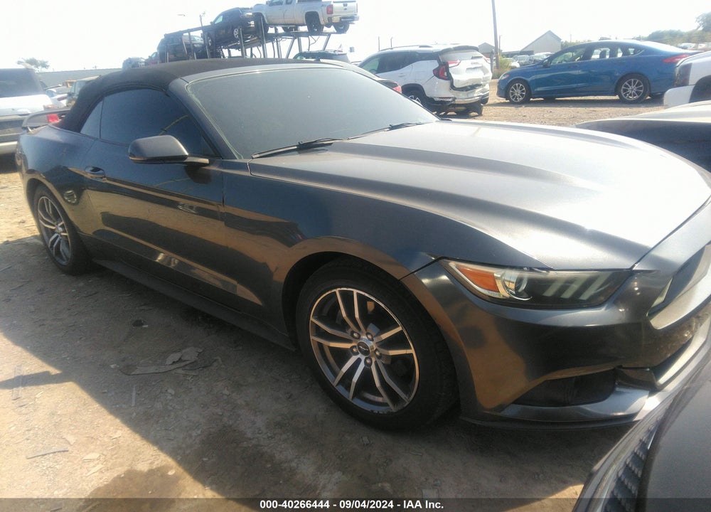 2016 FORD MUSTANG ECOBOOST PREMIUM VIN: 1FATP8UH8G5291518
