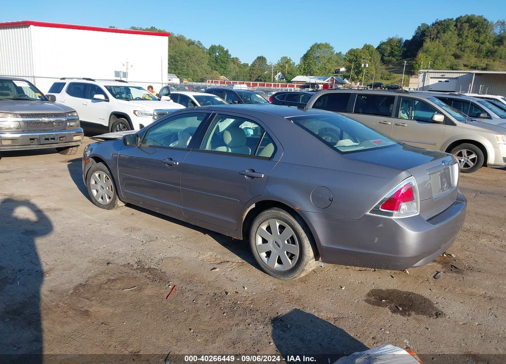 2007 FORD FUSION S VIN: 3FAHP06Z97R154890