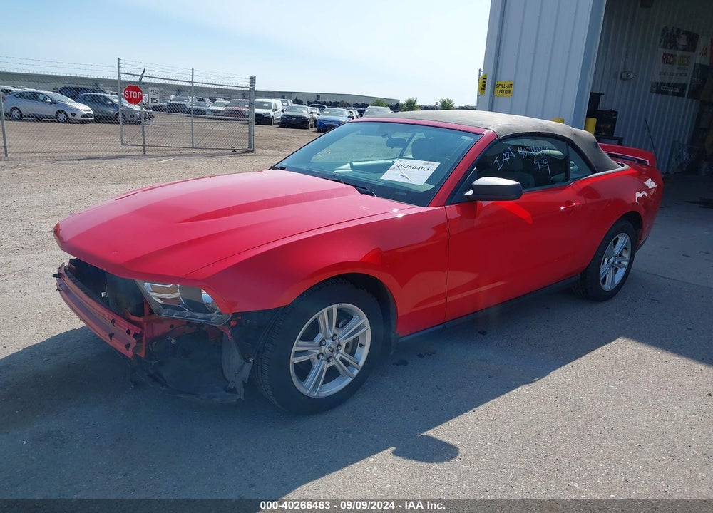 2010 FORD MUSTANG V6/V6 PREMIUM VIN: 1ZVBP8EN2A5122271