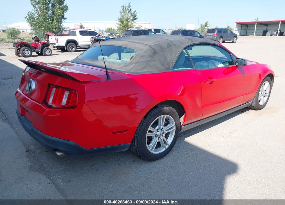 2010 FORD MUSTANG V6/V6 PREMIUM VIN: 1ZVBP8EN2A5122271