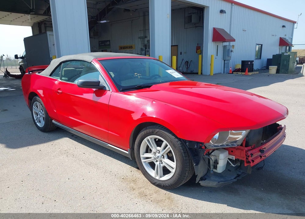 2010 FORD MUSTANG V6/V6 PREMIUM VIN: 1ZVBP8EN2A5122271
