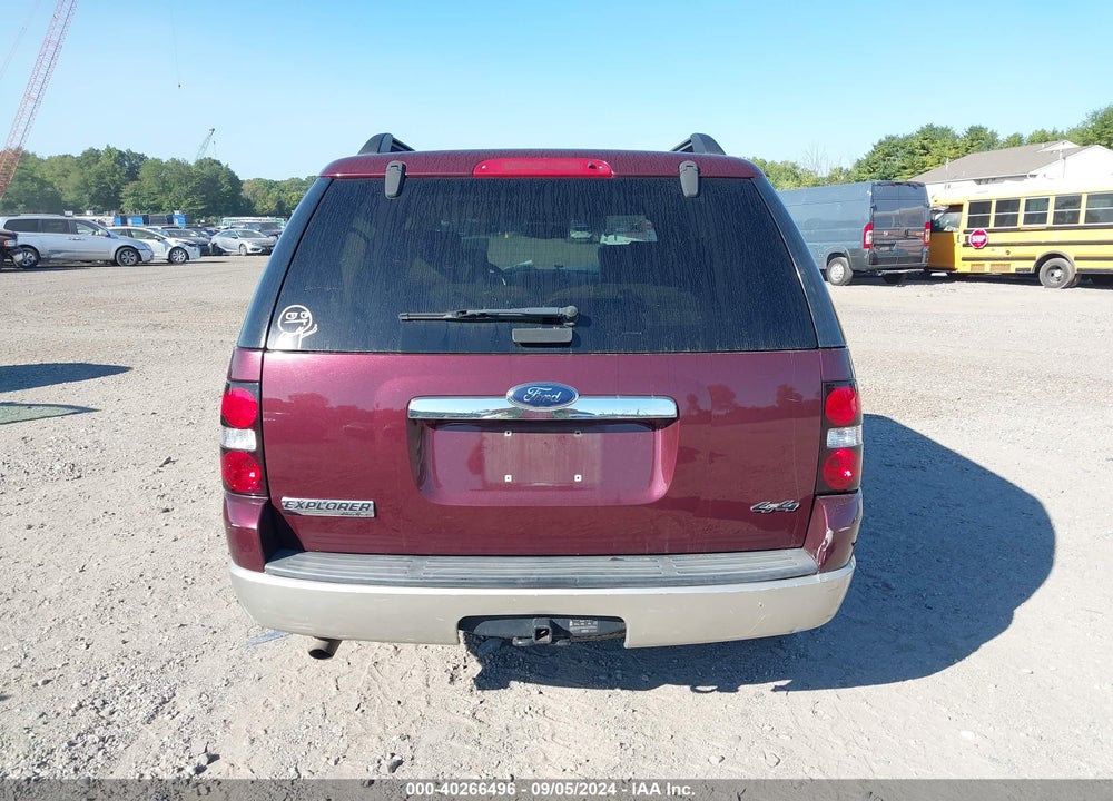 2008 FORD EXPLORER EDDIE BAUER VIN: 1FMEU74E68UB09331