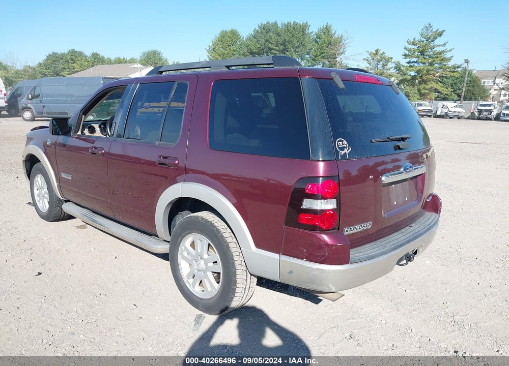 2008 FORD EXPLORER EDDIE BAUER VIN: 1FMEU74E68UB09331