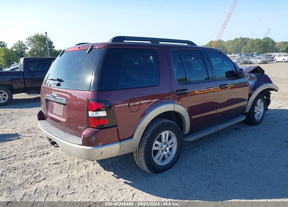 2008 FORD EXPLORER EDDIE BAUER VIN: 1FMEU74E68UB09331