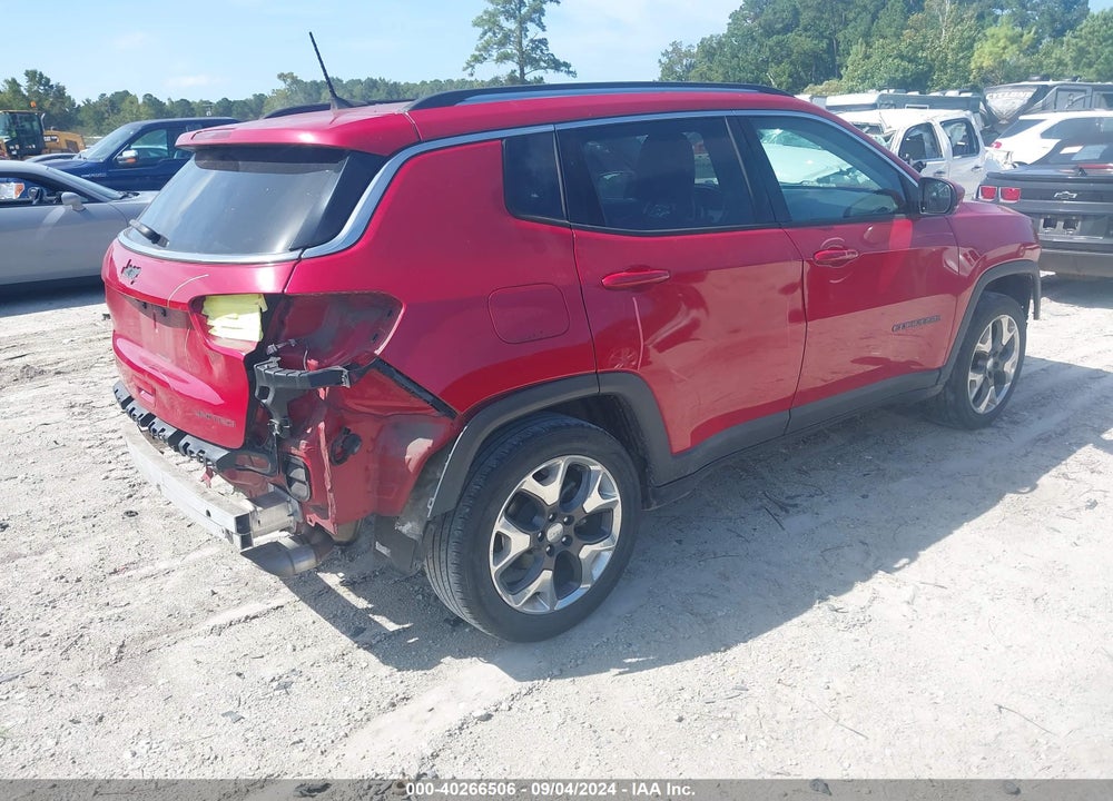 2018 JEEP COMPASS LIMITED FWD VIN: 3C4NJCCB0JT358365
