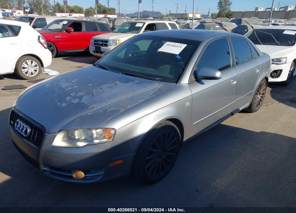 2007 AUDI A4 VIN: WAUEH78E47A124491