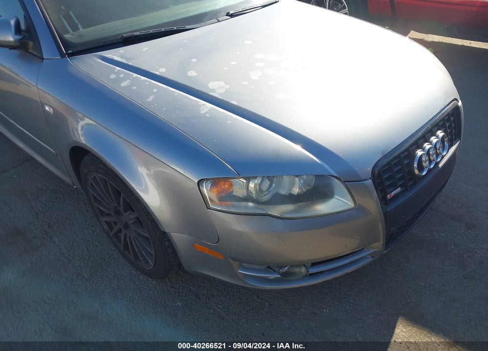2007 AUDI A4 VIN: WAUEH78E47A124491