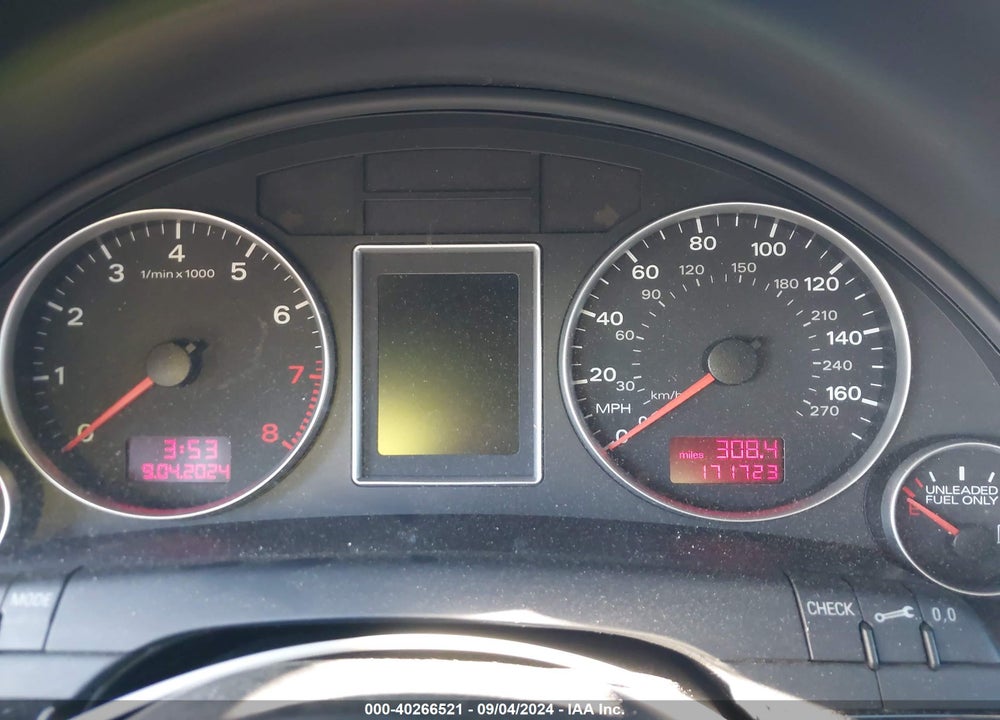 2007 AUDI A4 VIN: WAUEH78E47A124491