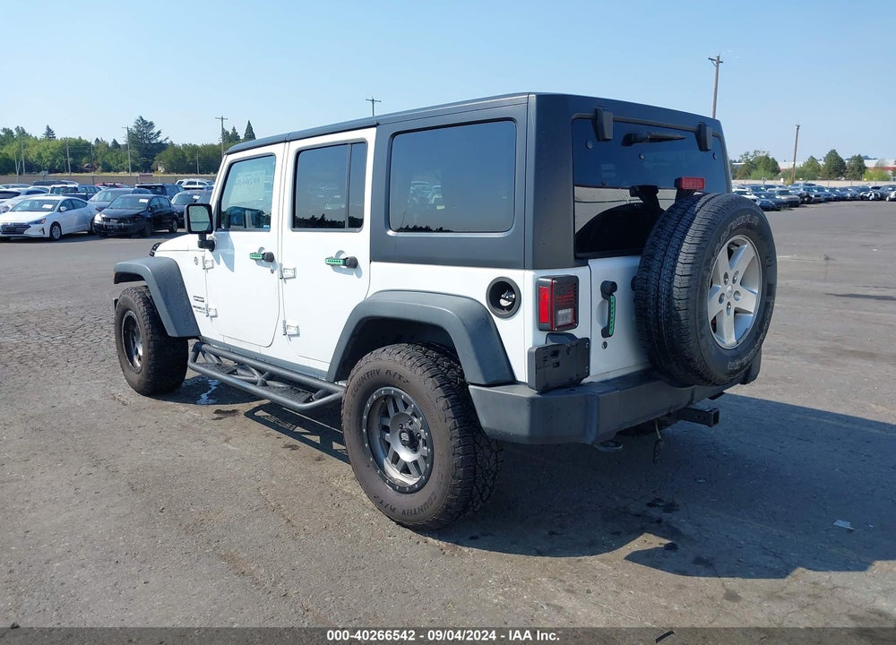 2015 JEEP WRANGLER UNLIMITED SPORT VIN: 1C4BJWDG2FL521373